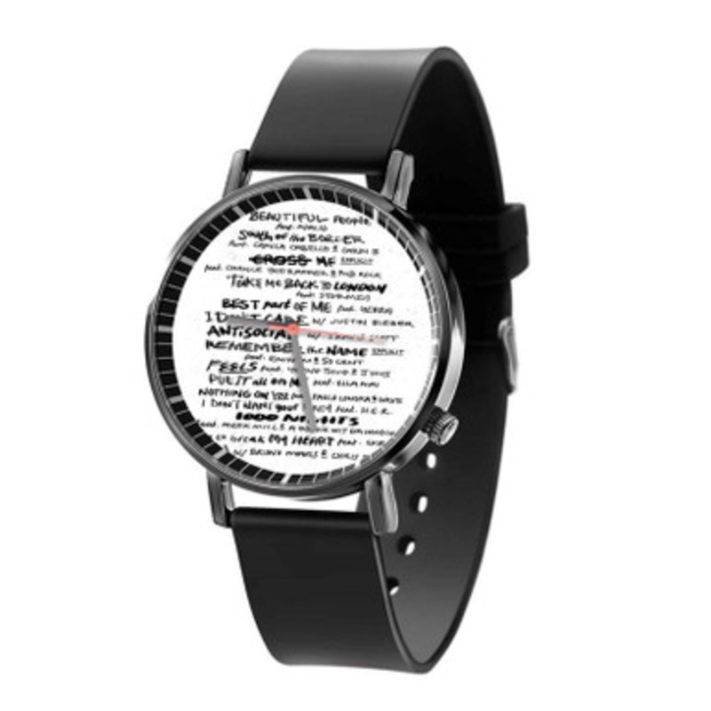Ed Sheeran No 6 Collaborations Project Playlist Unisex Quartz Watch With Premium Gift Box