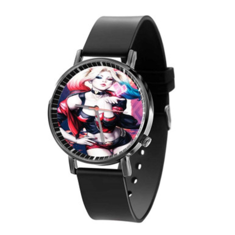 Harley Quinn Kiss Unisex Quartz Watch With Premium Gift Box