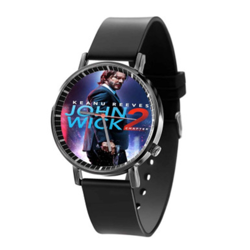 John Wick Chapter 2 Black Quartz Watch Unisex With Premium Gift Box