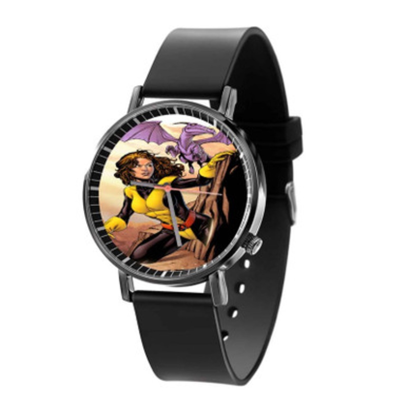 Kitty Pryde Marvel Superheroes Unisex Black Quartz Watch With Premium Gift Box