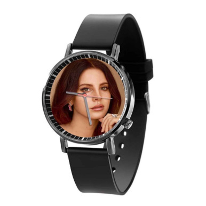 Lana Del Rey Art Black Quartz Watch Unisex With Premium Gift Box