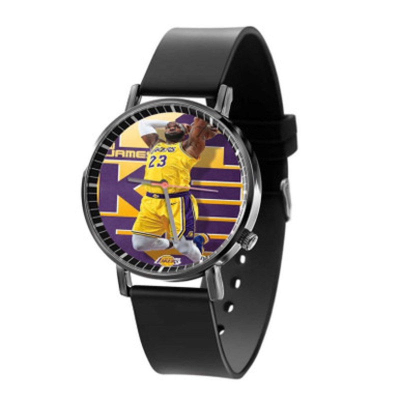 Lebron James Los Angeles Lakers NBA Unisex Quartz Watch With Premium Gift Box