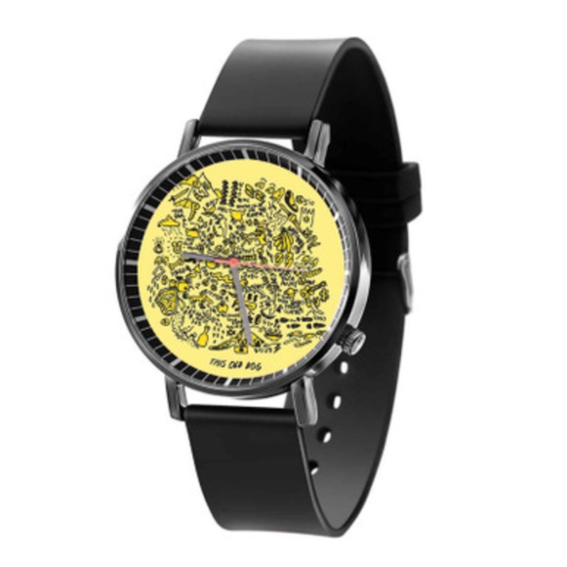 Mac Demarco This Old Dog Black Quartz Watch With Premium Gift Box for Unisex