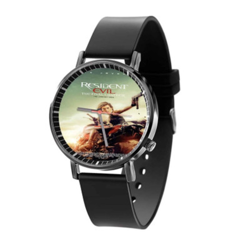 Resident Evil Black Quartz Watch Unisex With Premium Gift Box