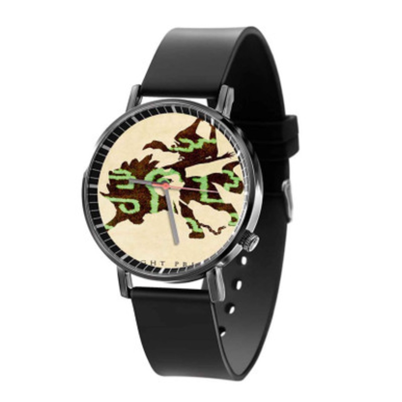The Legend of Zelda Twilight Princess Arts Black Quartz Watch Unisex With Premium Gift Box