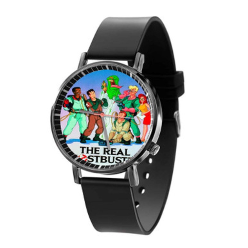 The Real Ghostbusters Unisex Black Quartz Watch With Premium Gift Box
