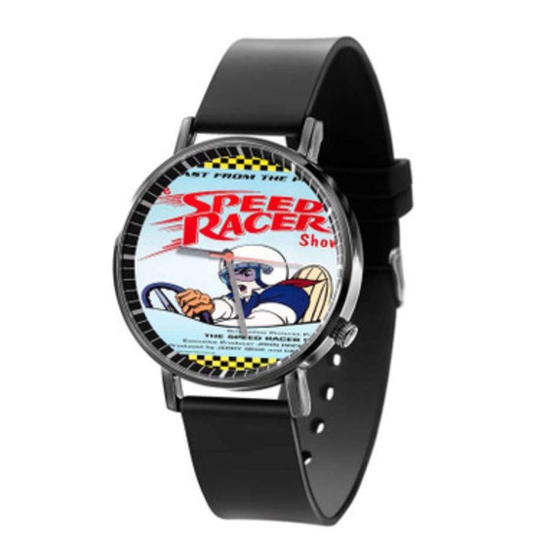 The Speed Racer Show Black Quartz Watch Unisex With Premium Gift Box