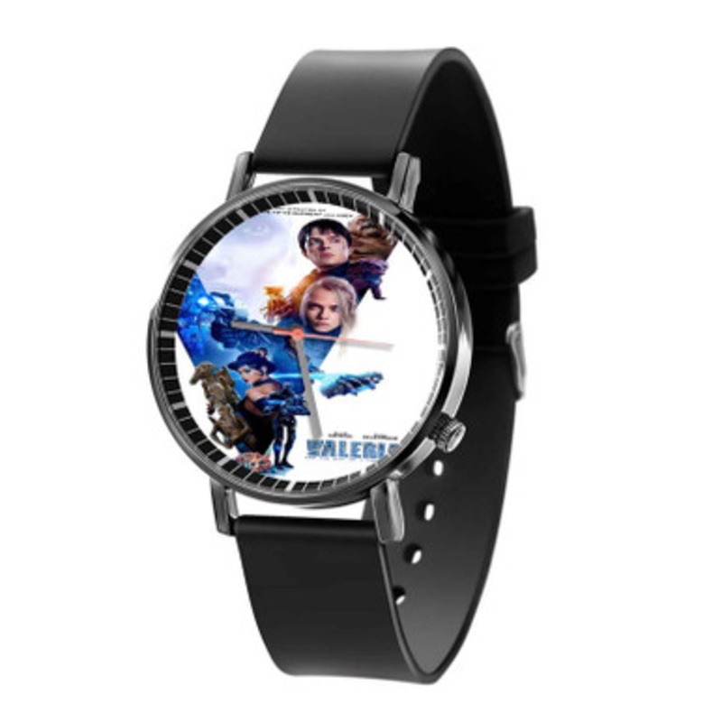 Valerian and the City of a Thousand Planets Black Quartz Watch Unisex With Premium Gift Box