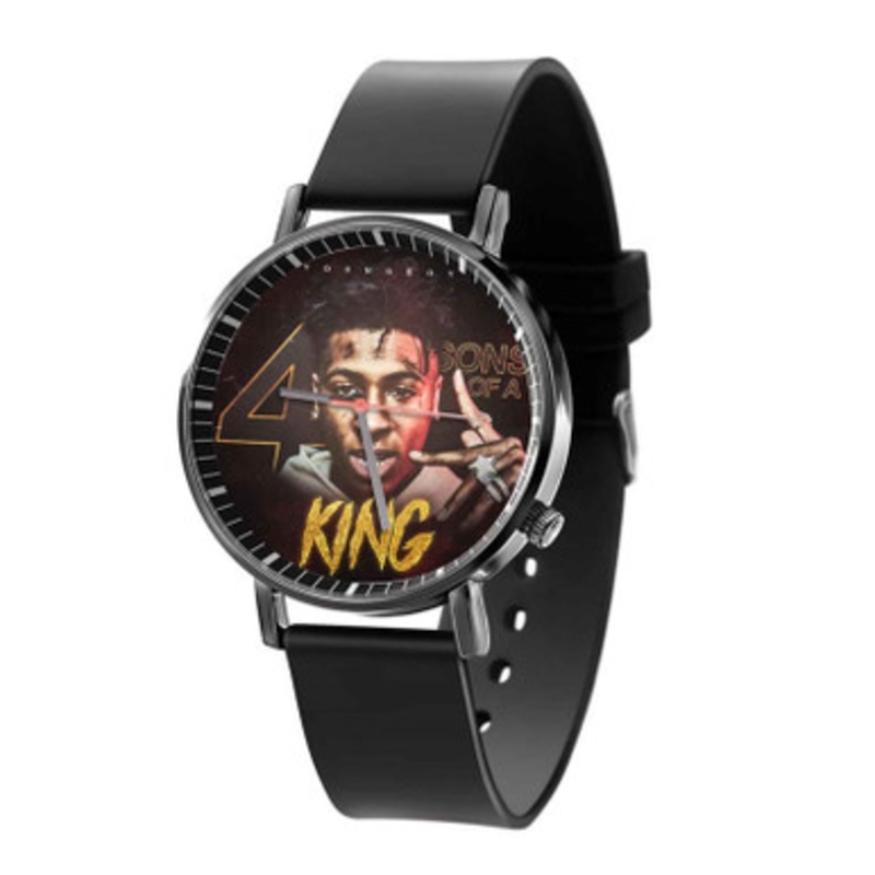 Youngboy Never Broke Again 4 Sons of a King Unisex Quartz Watch With Premium Gift Box