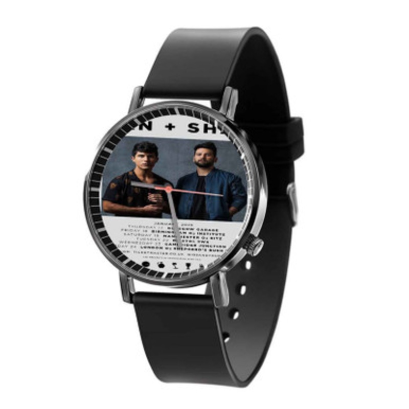 Dan and Shay The Tour Black Quartz Watch Unisex With Premium Gift Box