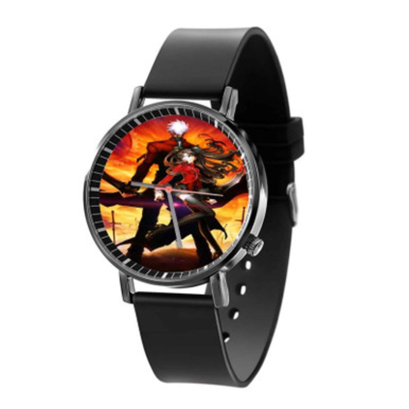Fate Stay Night Black Quartz Watch Unisex With Premium Gift Box