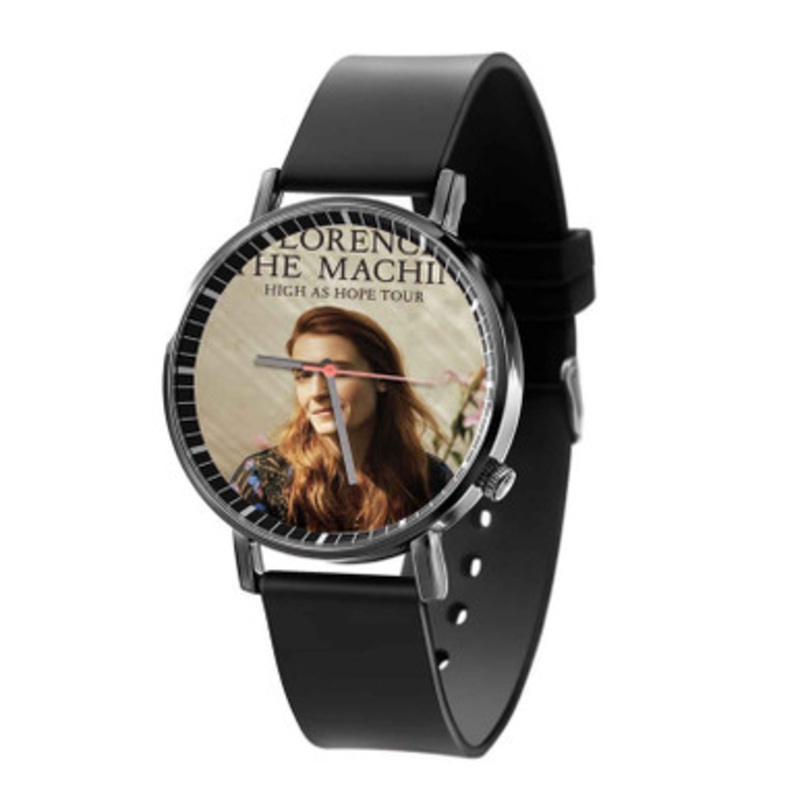 Florence and The Machine Arts Black Quartz Watch With Premium Gift Box for Unisex