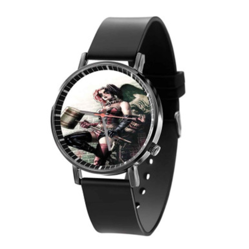 Harley Quinn Waiting Joker Unisex Black Quartz Watch With Premium Gift Box