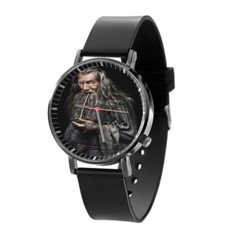 Ian Mc Kellen Gandalf Black Quartz Watch With Premium Gift Box for Unisex