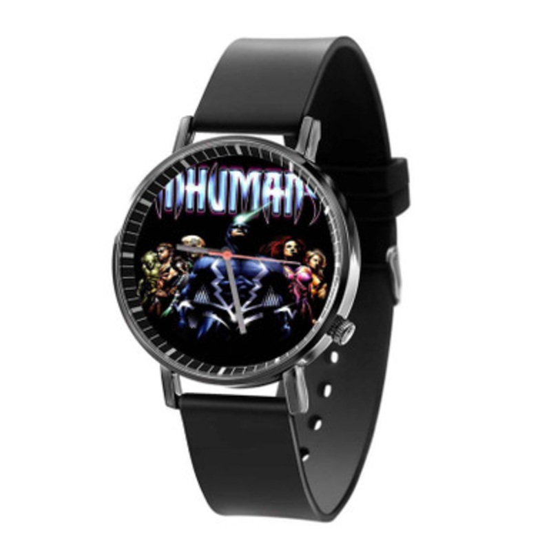 Inhumans Unisex Black Quartz Watch With Premium Gift Box