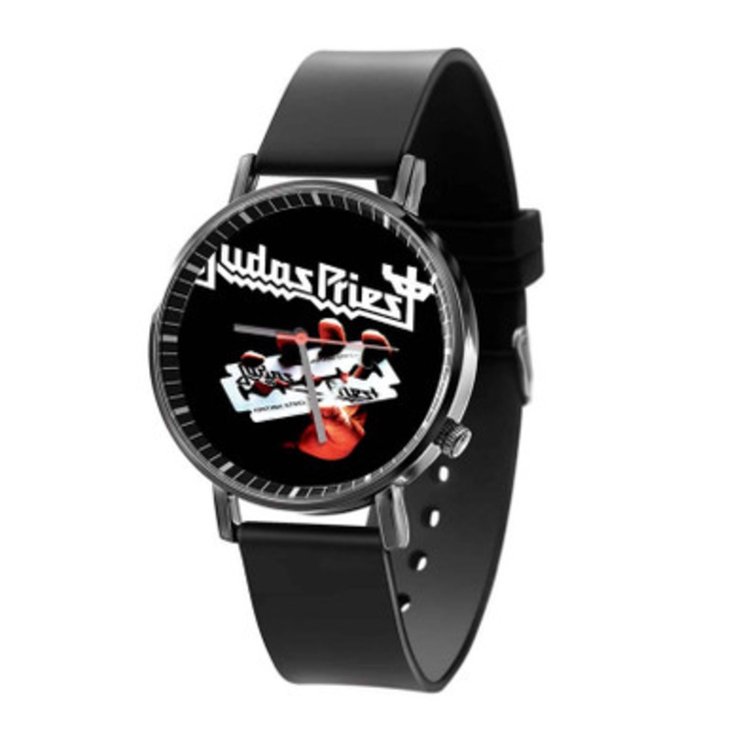 Judas Priest Unisex Black Quartz Watch With Premium Gift Box