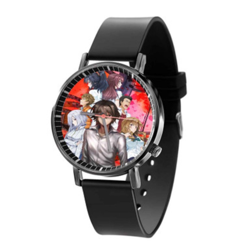 King s Game The Animation Black Quartz Watch Unisex With Premium Gift Box