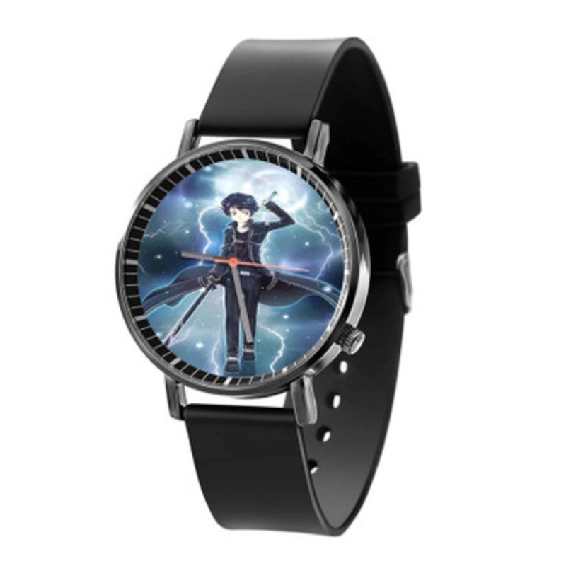Kirito Sword Art Online Great Unisex Black Quartz Watch With Premium Gift Box