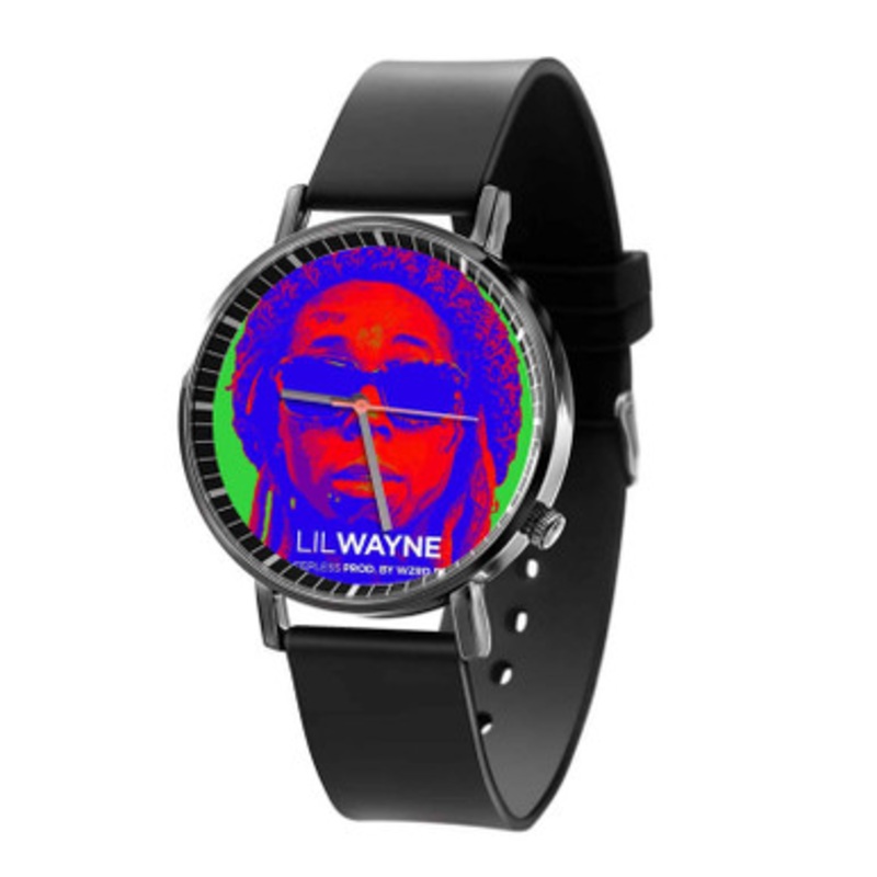 Lil Wayne Sleepless Black Quartz Watch Unisex With Premium Gift Box
