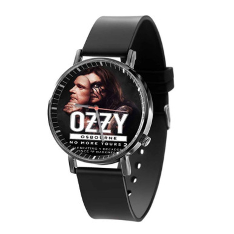 OZZY OSBOURNE No More Tours 2 Arts Black Quartz Watch With Premium Gift Box for Unisex
