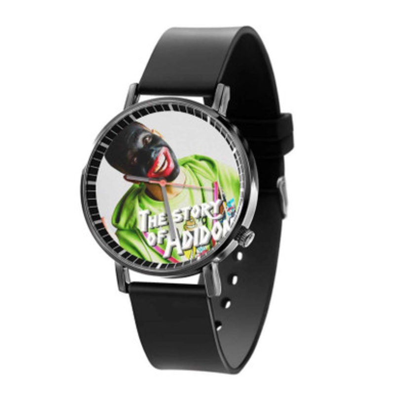 Pusha T The Story Of Adidon Black Quartz Watch With Premium Gift Box for Unisex