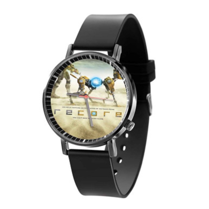 ReCore Unisex Black Quartz Watch With Premium Gift Box