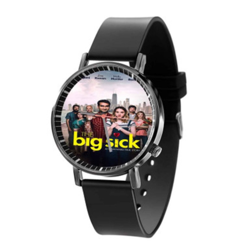 The Big Sick Black Quartz Watch Unisex With Premium Gift Box