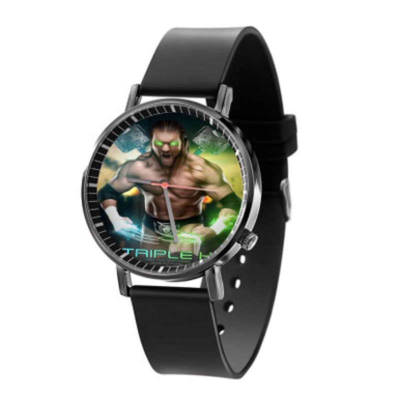 Triple H Unisex Quartz Watch With Premium Gift Box