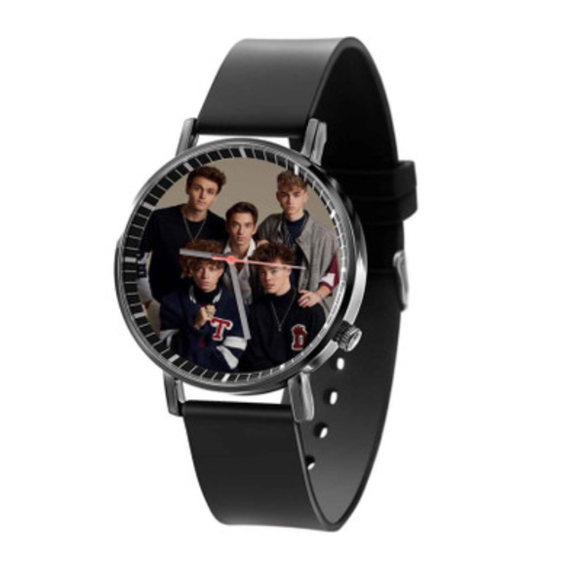 Why DOn t We Music Black Quartz Watch Unisex With Premium Gift Box