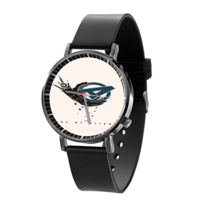 Avengers Age of Ultron Art Black Quartz Watch Unisex With Premium Gift Box