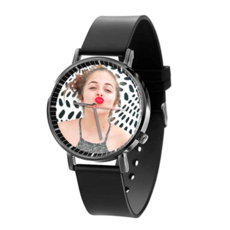 baby ariel Black Quartz Watch Unisex With Premium Gift Box