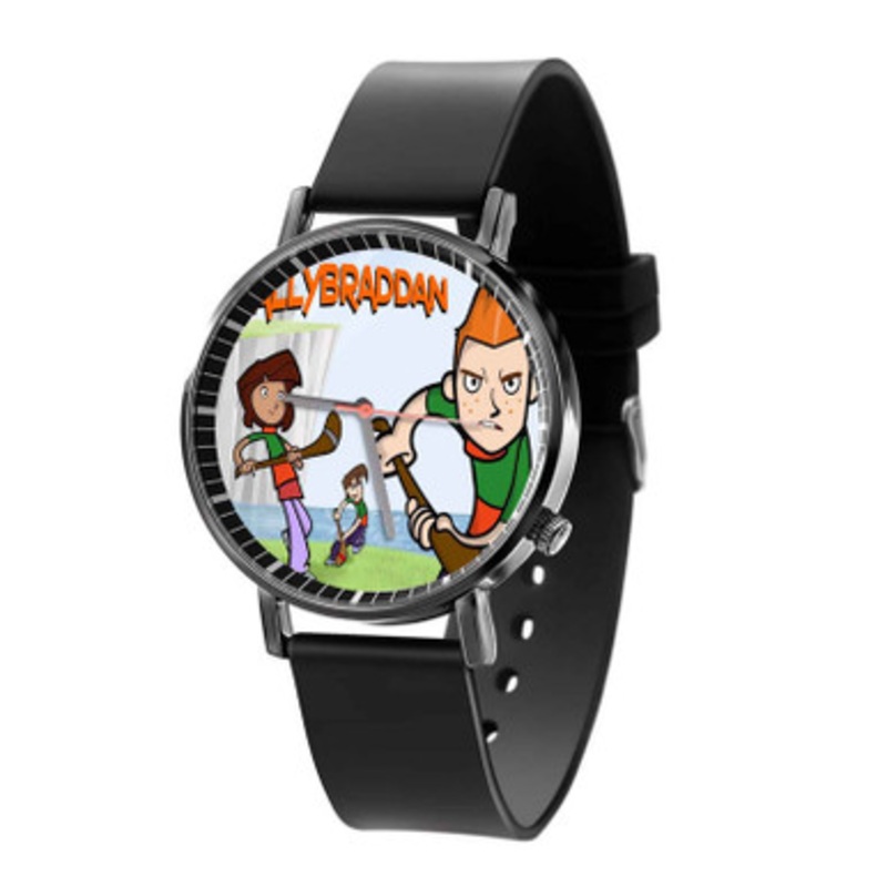 Ballybraddan Black Quartz Watch With Premium Gift Box for Unisex