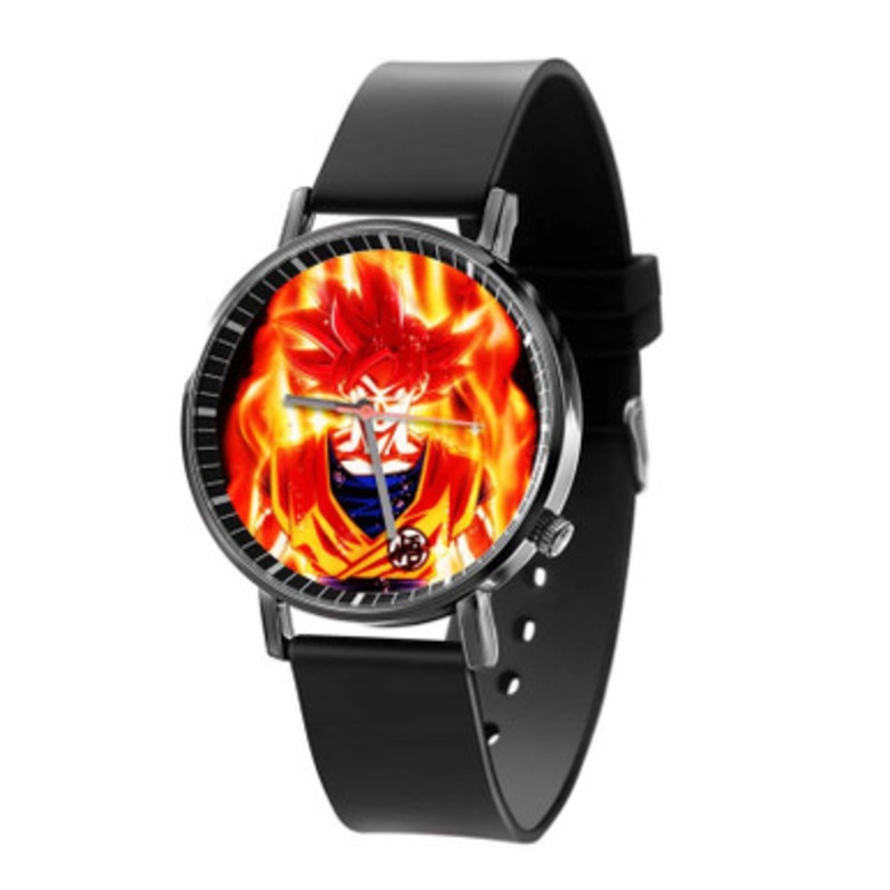 goku super saiyan god Arts Unisex Quartz Watch With Premium Gift Box