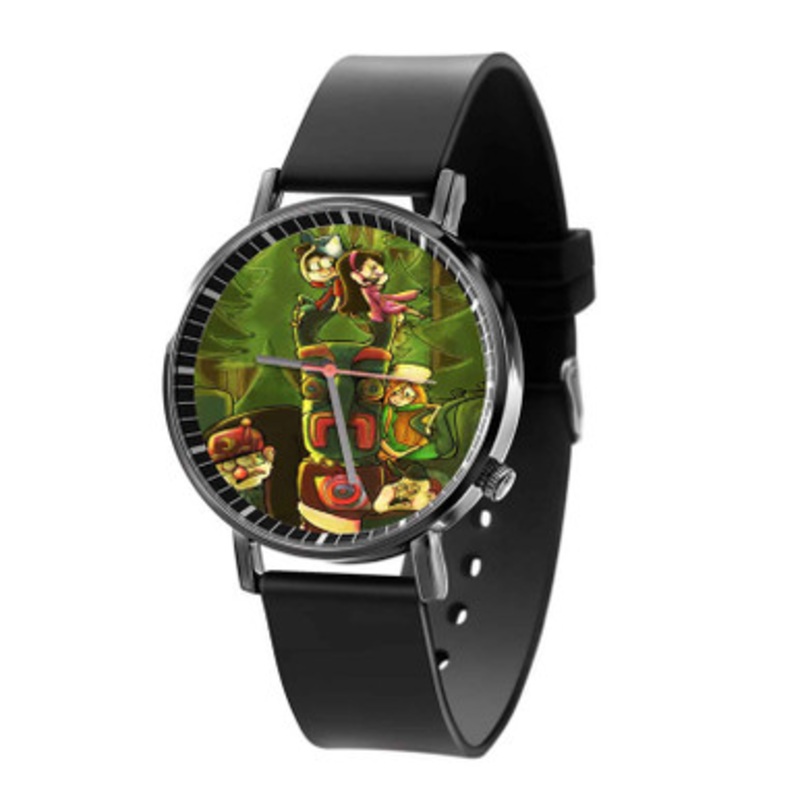 Gravity Falls 2012 Unisex Black Quartz Watch With Premium Gift Box