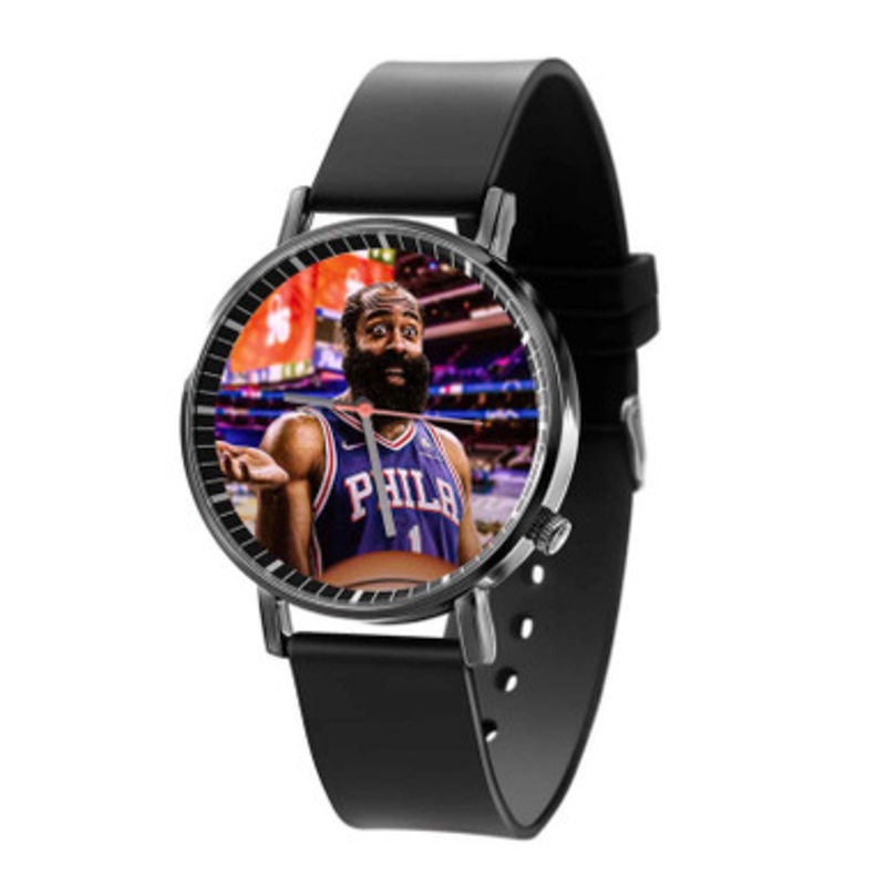 James Harden Philadelphia 76ers Black Quartz Watch Unisex With Premium Gift Box