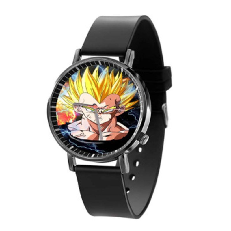Majin Vegeta Dragon Ball Black Quartz Watch Unisex With Premium Gift Box