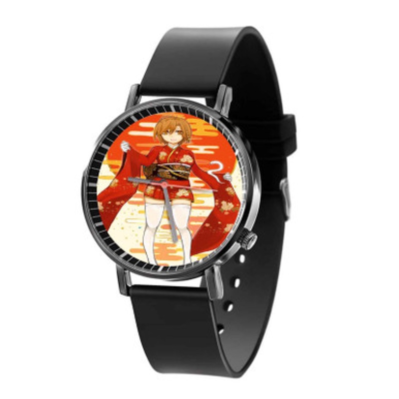 Meiko Vocaloid Unisex Black Quartz Watch With Premium Gift Box