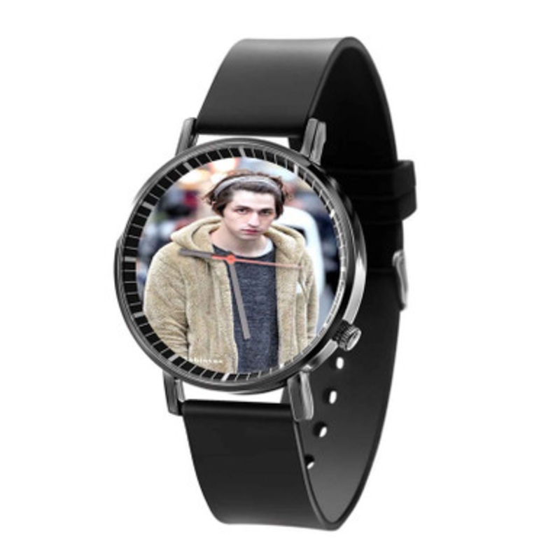 Porter Robinson Black Quartz Watch With Premium Gift Box for Unisex