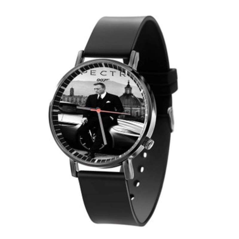 Spectre James Bond 007 Spectre Black Quartz Watch Unisex With Premium Gift Box