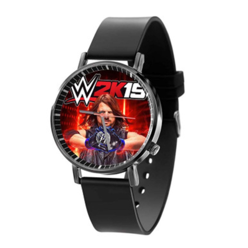 WWE 2K19 Black Quartz Watch Unisex With Premium Gift Box