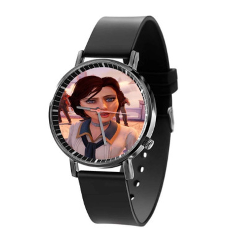 Bio Shock Infinite Elizabeth Unisex Black Quartz Watch With Premium Gift Box