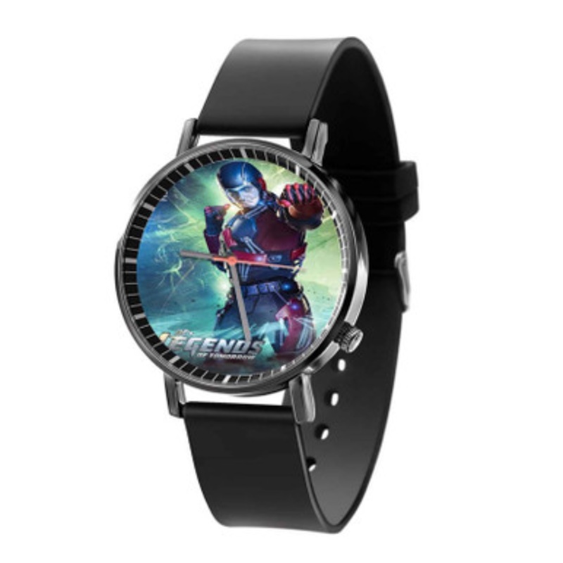 DC s Legends of Tomorrow Atom Black Quartz Watch Unisex With Premium Gift Box