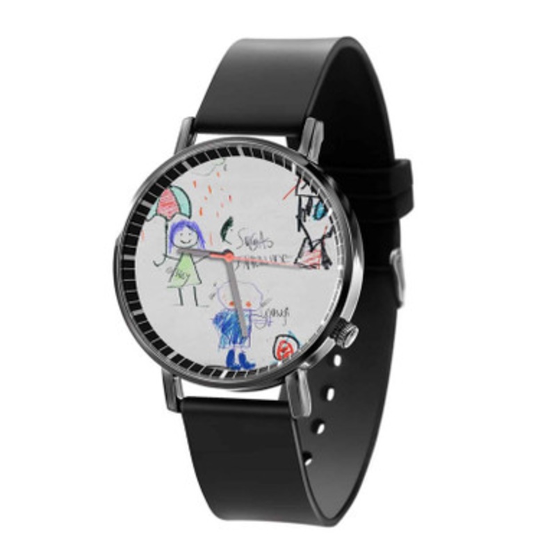 Halsey SUGA s Interlude Black Quartz Watch Unisex With Premium Gift Box