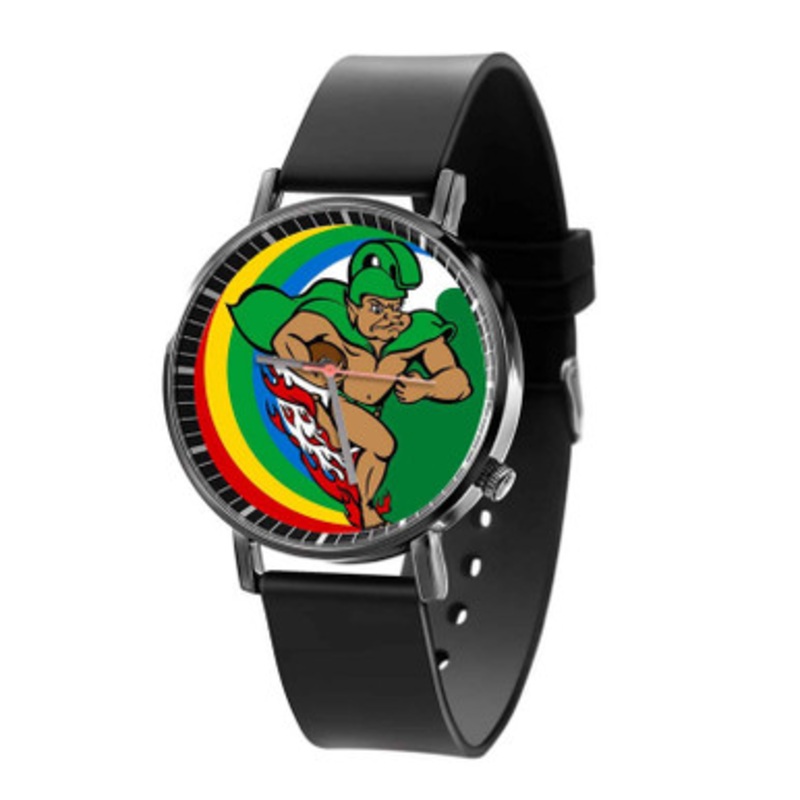 Hawaii Rainbow Warriors Black Quartz Watch Unisex With Premium Gift Box