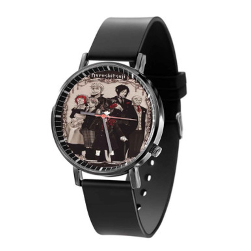Kuroshitsuji Black Butler Black Quartz Watch Unisex With Premium Gift Box