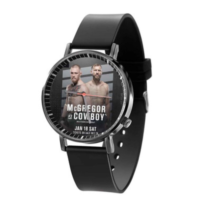 Mc Gregor vs Cowboy Black Quartz Watch Unisex With Premium Gift Box