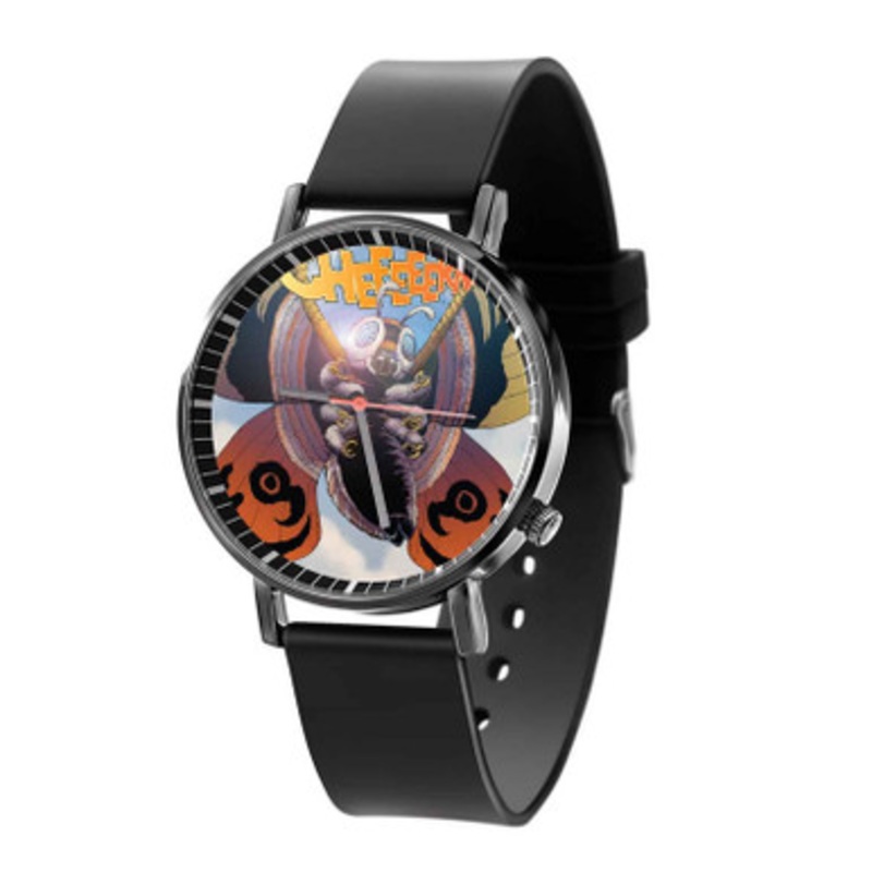 Mothra Godzilla Unisex Black Quartz Watch With Premium Gift Box
