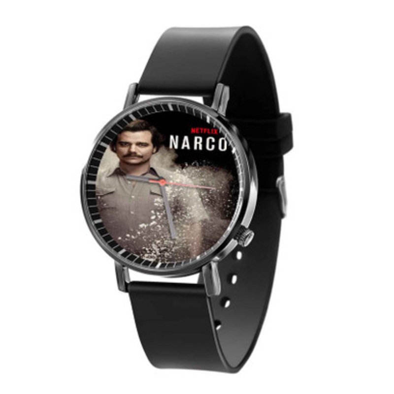 Narcos Art Unisex Black Quartz Watch With Premium Gift Box