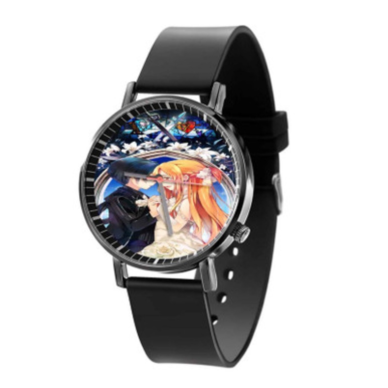 Sword Art Online Love Black Quartz Watch Unisex With Premium Gift Box