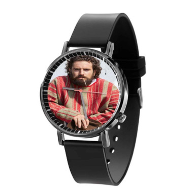 Tommaso Paradiso Black Quartz Watch Unisex With Premium Gift Box